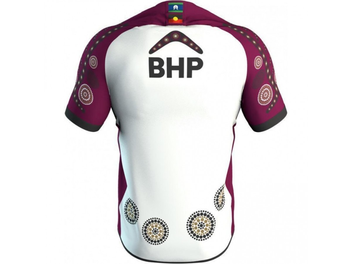 maroons training shirt