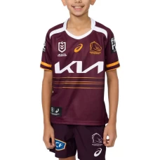 Brisbane Broncos Rugby Kids Home Jersey 2025