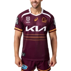 Brisbane Broncos Rugby Mens Home Jersey 2025