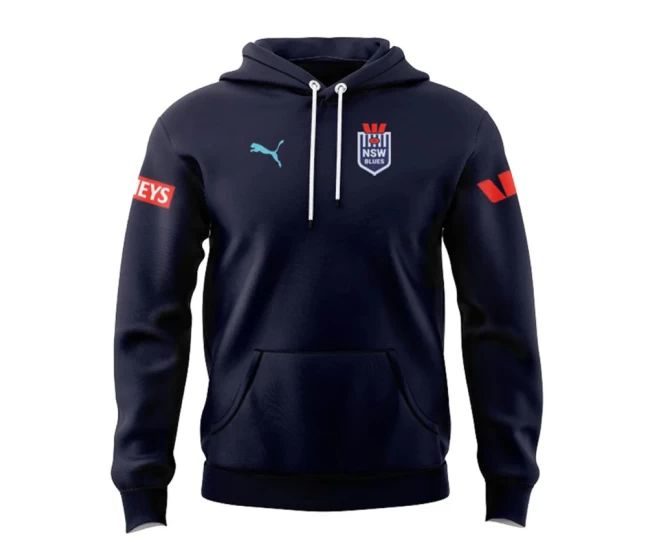 NSW Blues State Of Origin Rugby Mens Team Hoodie 2024