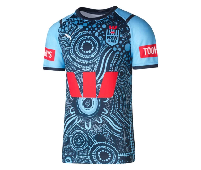 NSW Blues Rugby Mens Indigenous Jersey 2024