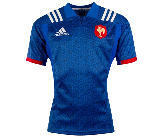 2018 Mens France Home Rugby Jersey