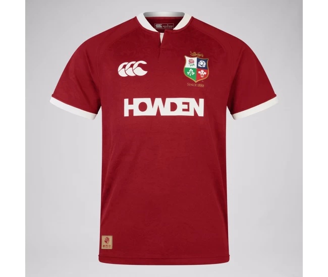 British And Irish Lions Rugby Red Jersey 2025