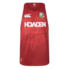 British And Irish Lions Rugby Mens Red Singlet 2025