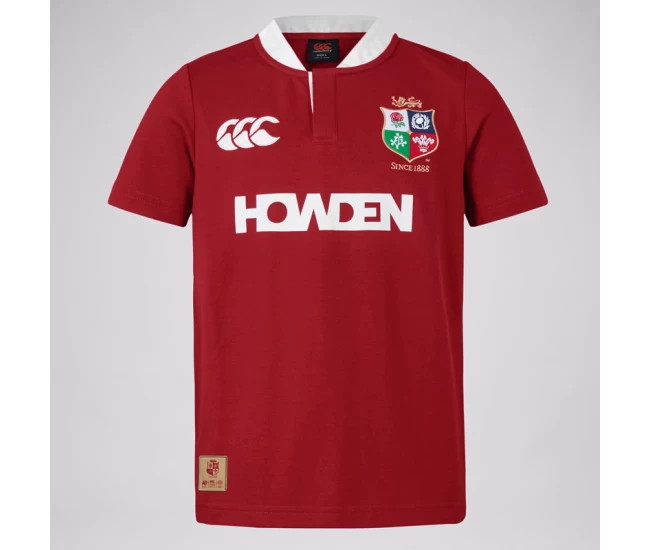 British And Irish Lions Rugby Classic Red Jersey 2025