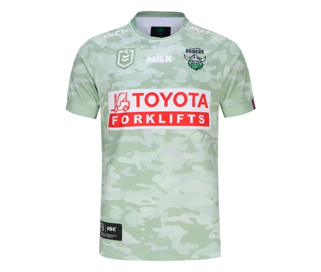 Canberra Raiders Rugby Mens ANZAC Jersey 2024