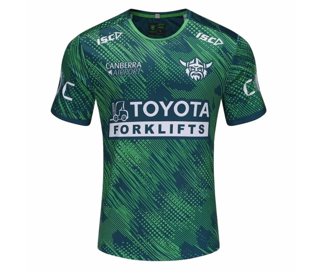 Canberra Raiders Rugby Mens Run Out Tee 2025